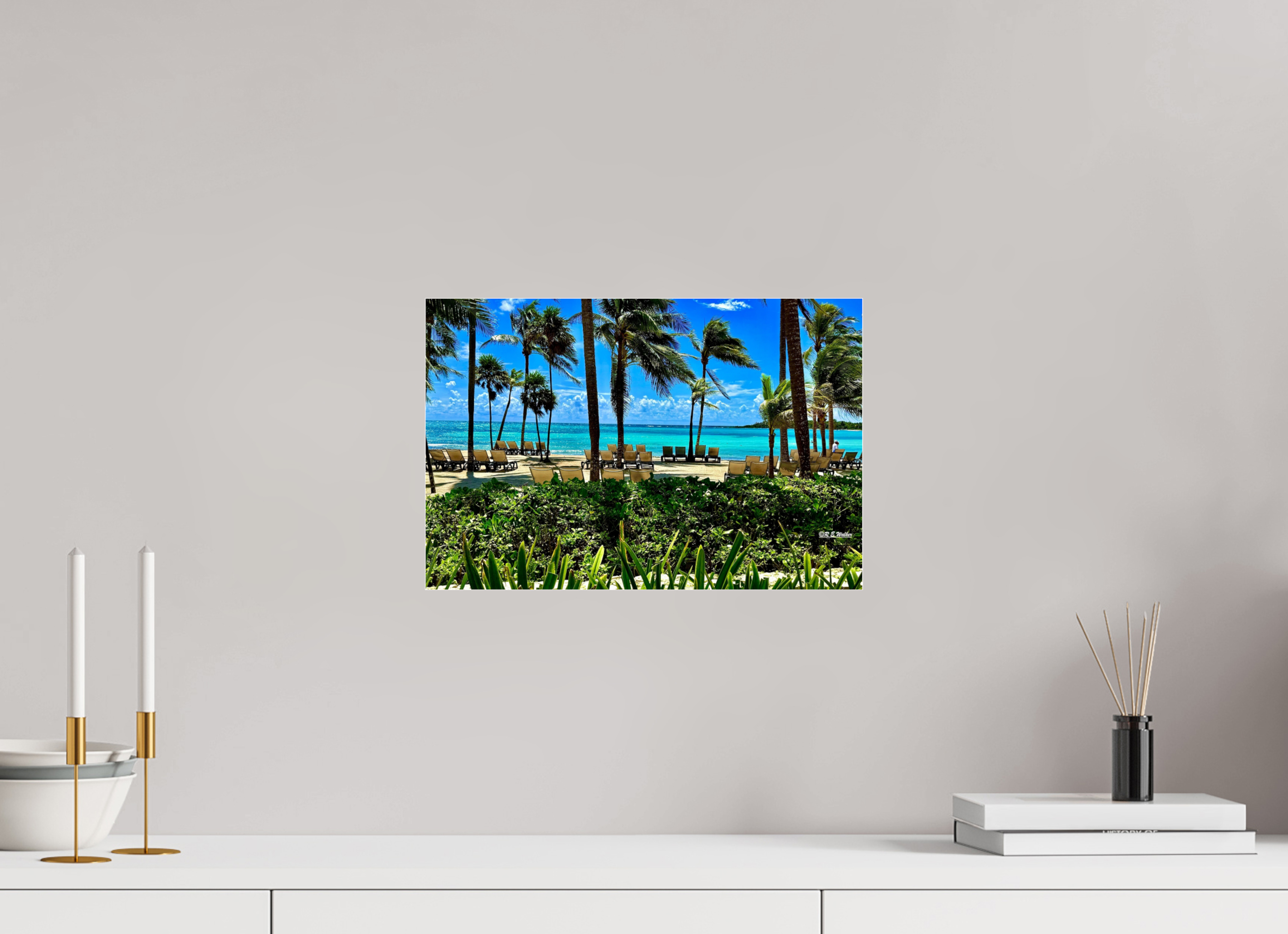 15 x 10″, acrylic-noframe-glossy Barcelo View in Riviera Maya MX