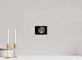 6 x 4″, acrylic-noframe-glossy Moon on Black Background