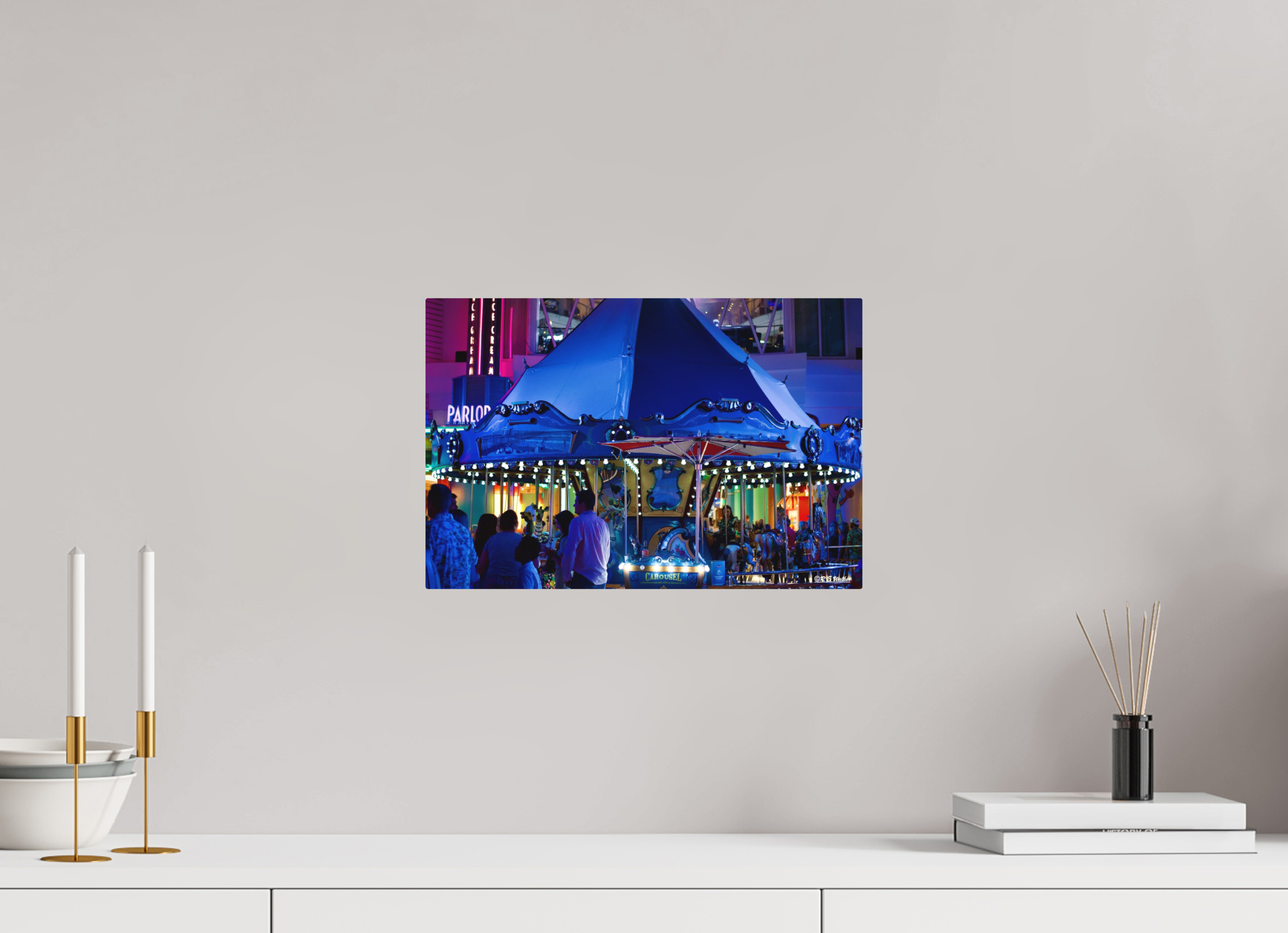 15 x 10″, Aluminum Ship Carousel