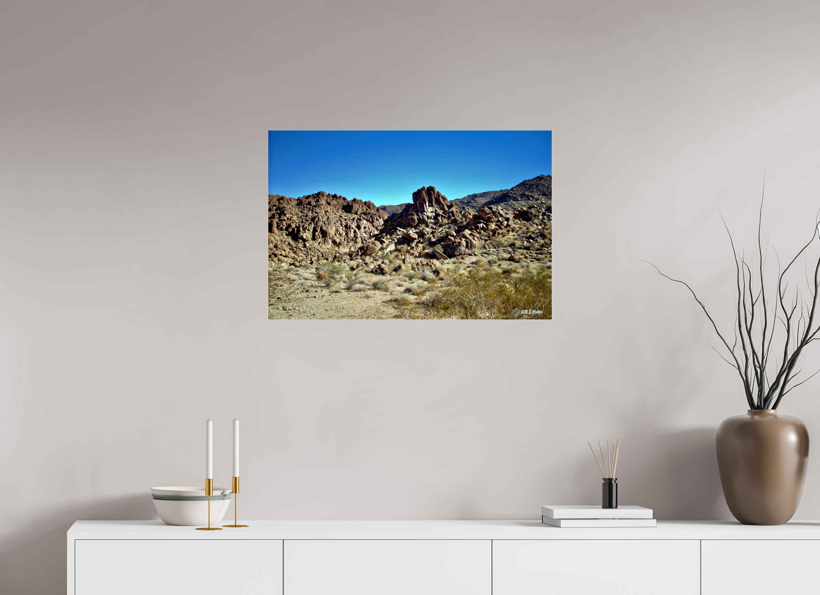 30 x 20″, acrylic-noframe-glossy Rock Formations Joshua Tree