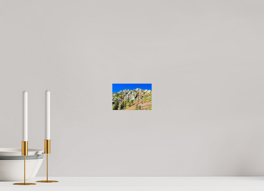 6 x 4″, Glossy Print without border Emerald Bay Mountain View