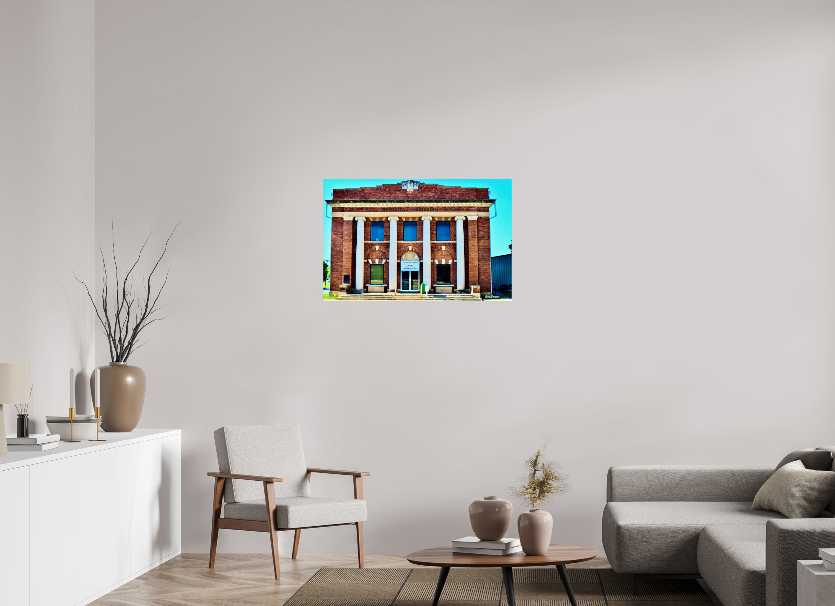 37.1 x 24″, Glossy Print without border Breckenridge, TX Fire Dept