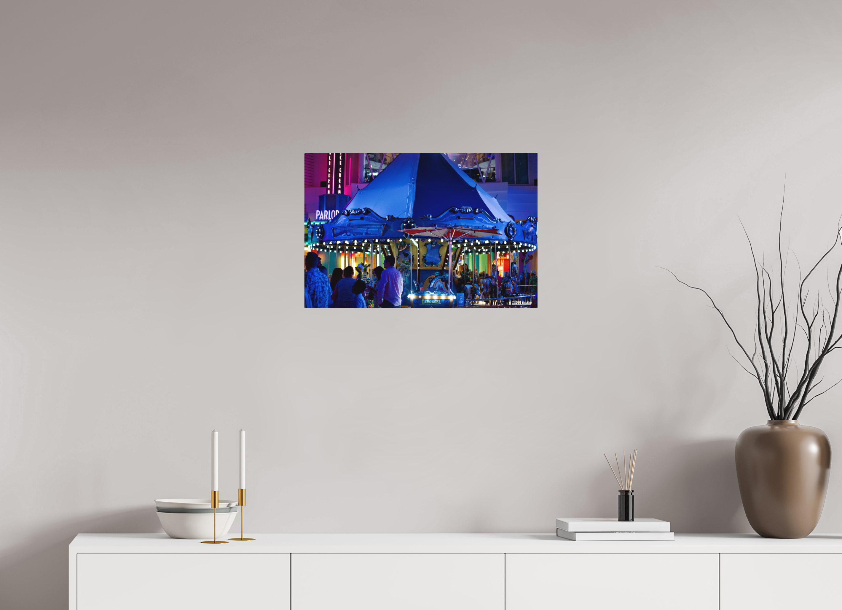 24 x 16″, Aluminum Ship Carousel
