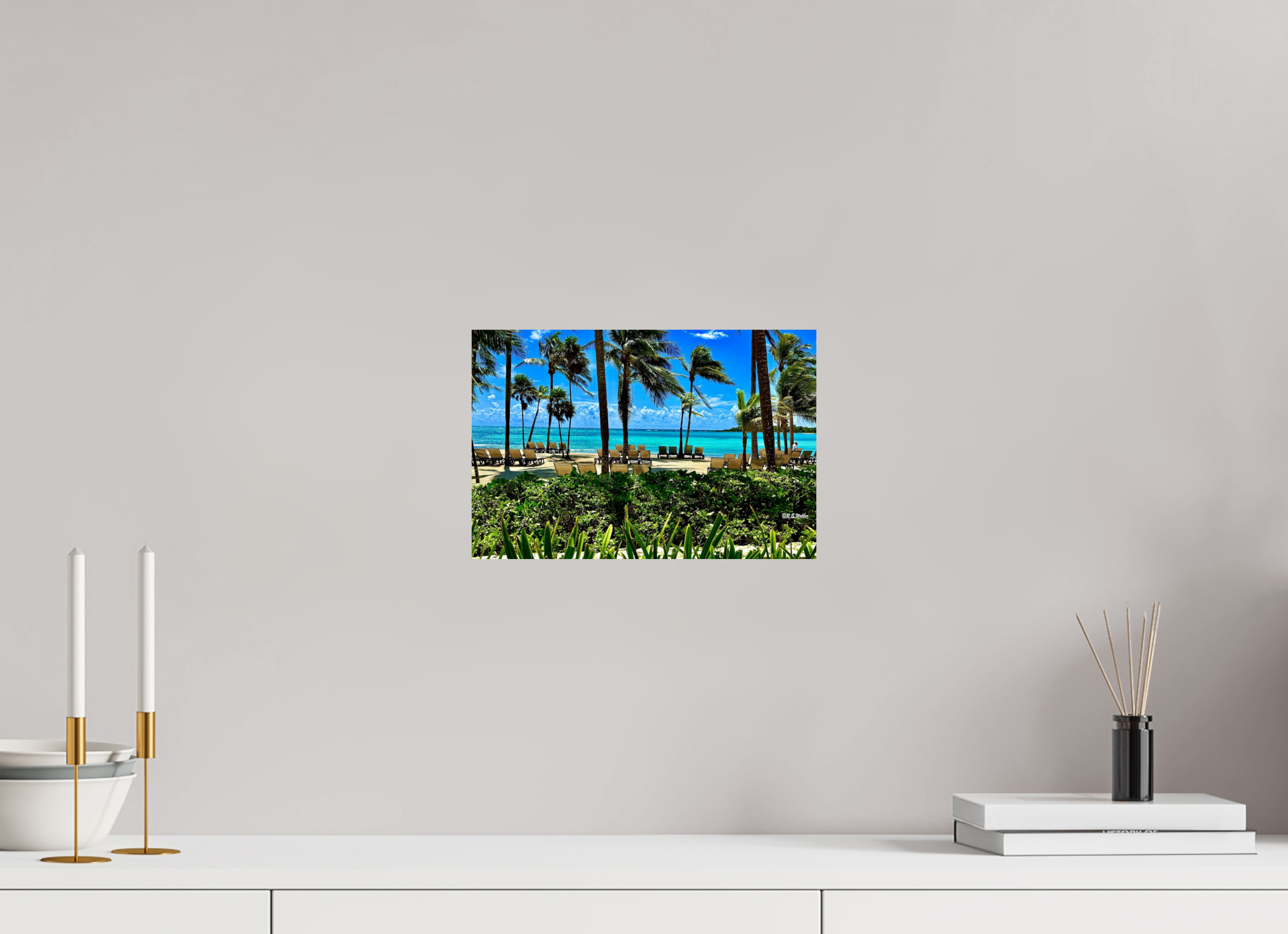 12 x 8″, Glossy Print without border Barcelo View in Riviera Maya MX