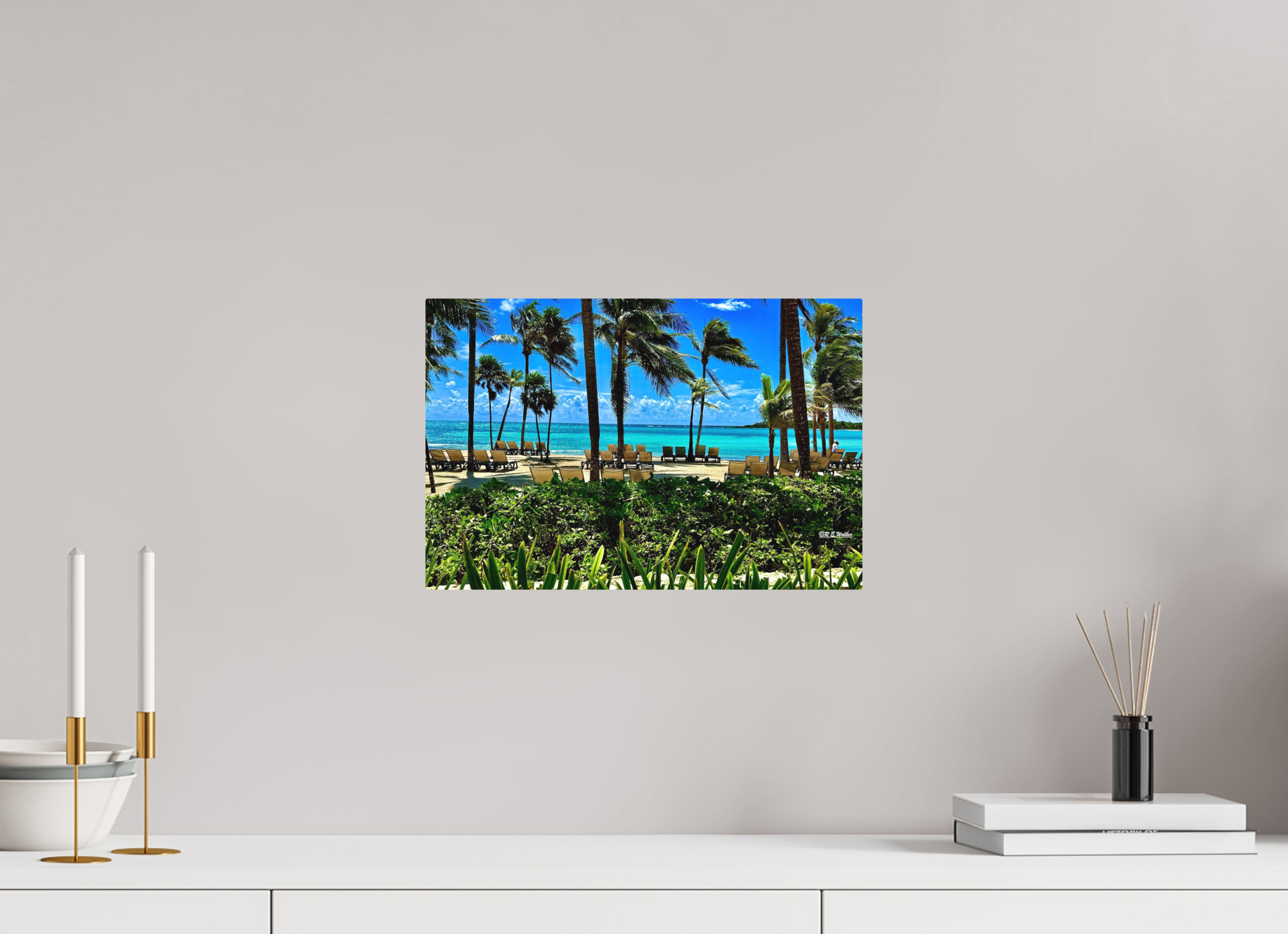 15 x 10″, Aluminum Barcelo View in Riviera Maya MX