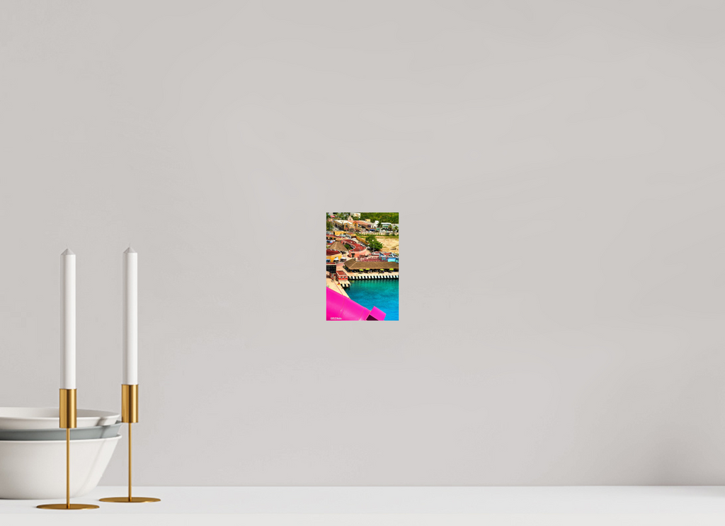 4 x 6″, Glossy Print without border Docked in Cozumel