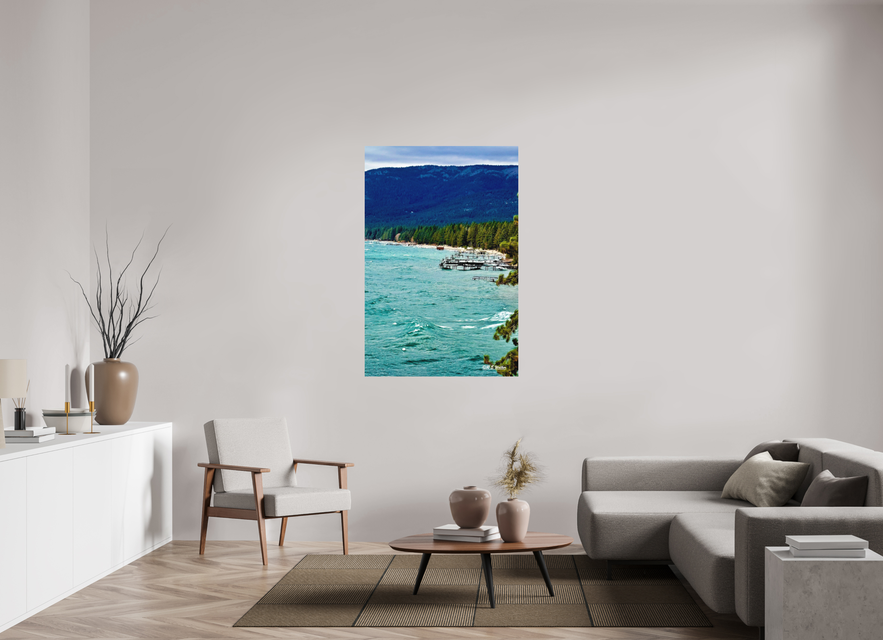 36 x 54″, Aluminum Docks at Incline Village