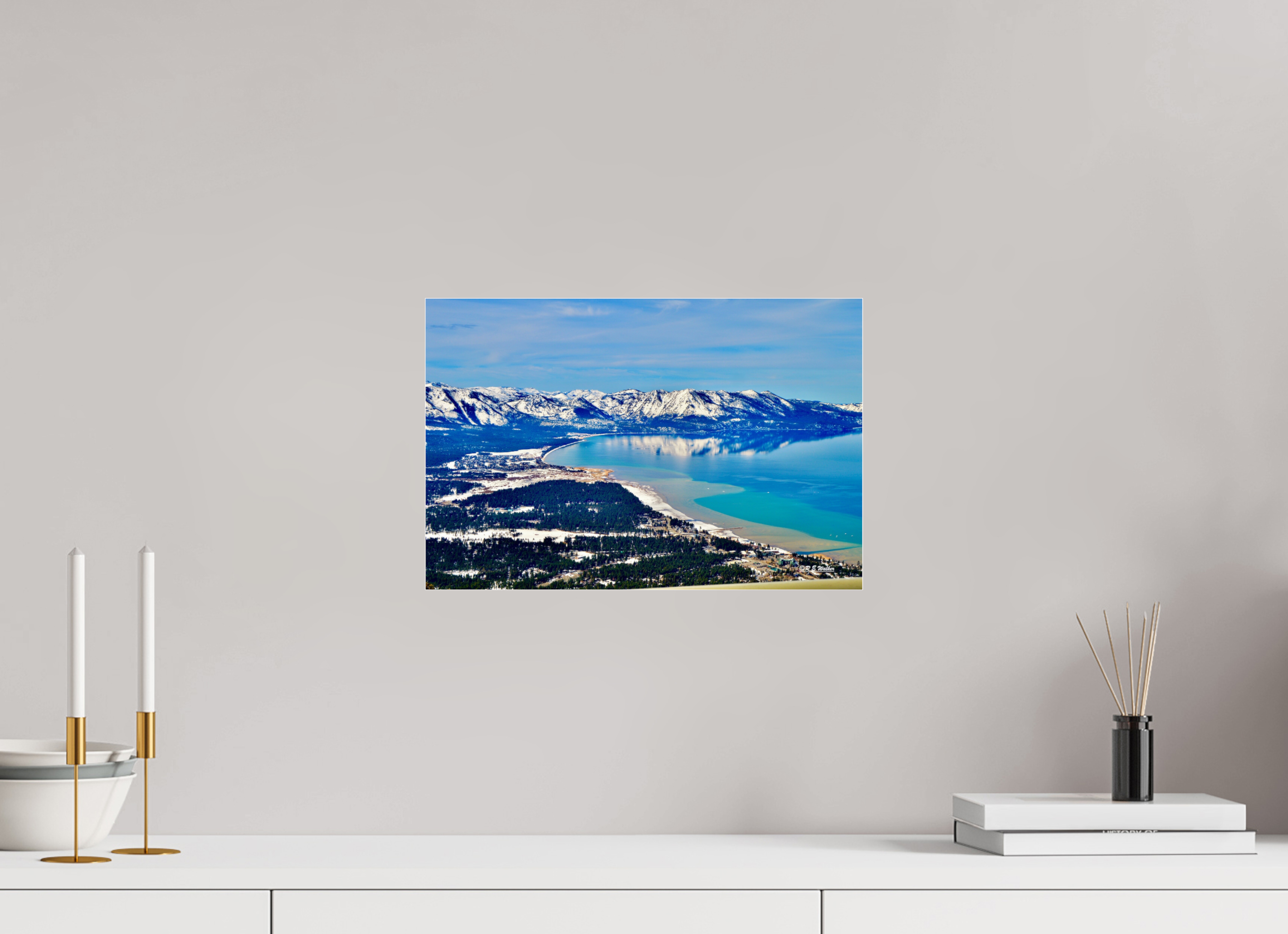 15 x 10″, acrylic-noframe-glossy Lake Tahoe