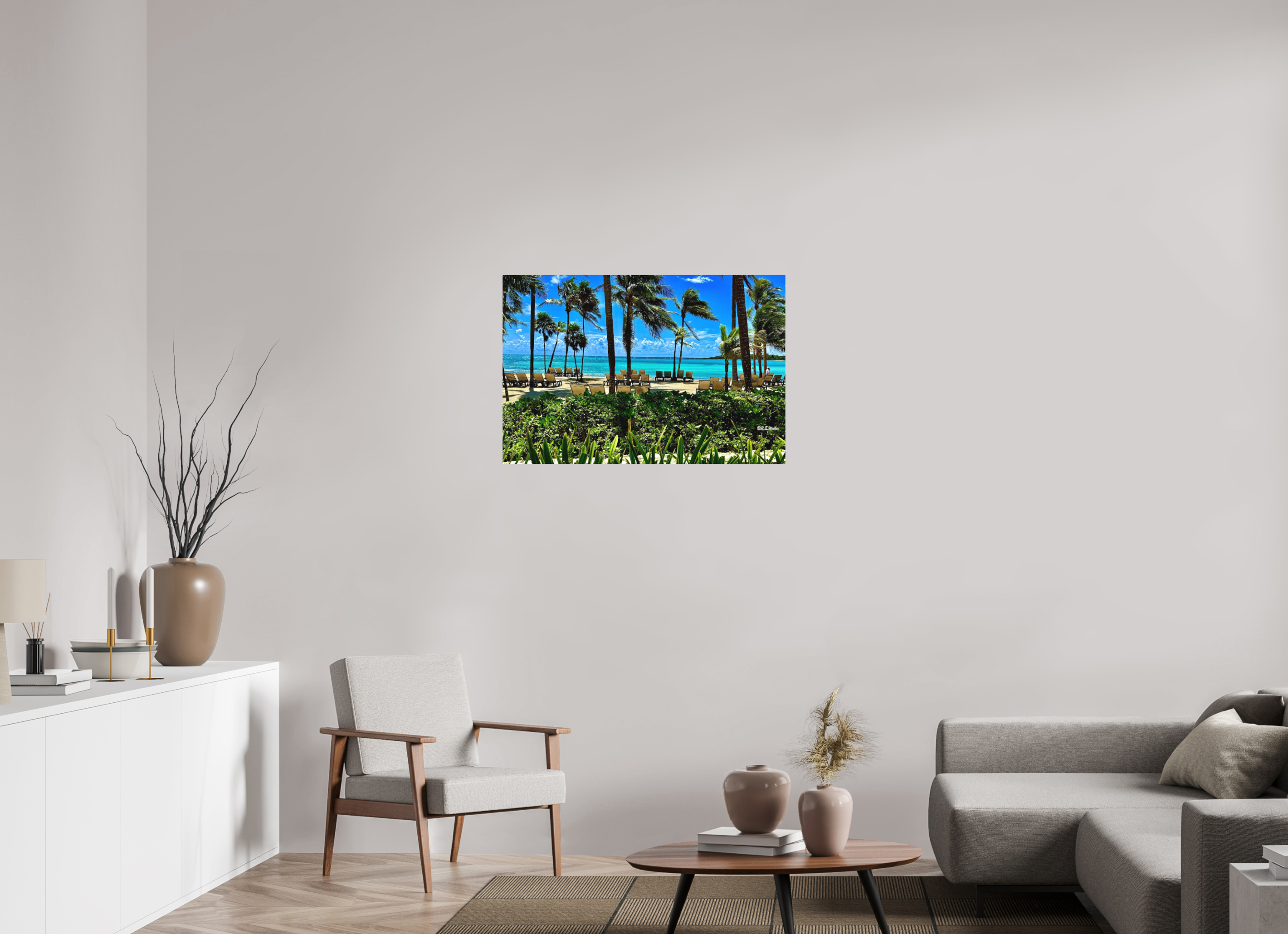 36 x 24″, Aluminum Barcelo View in Riviera Maya MX