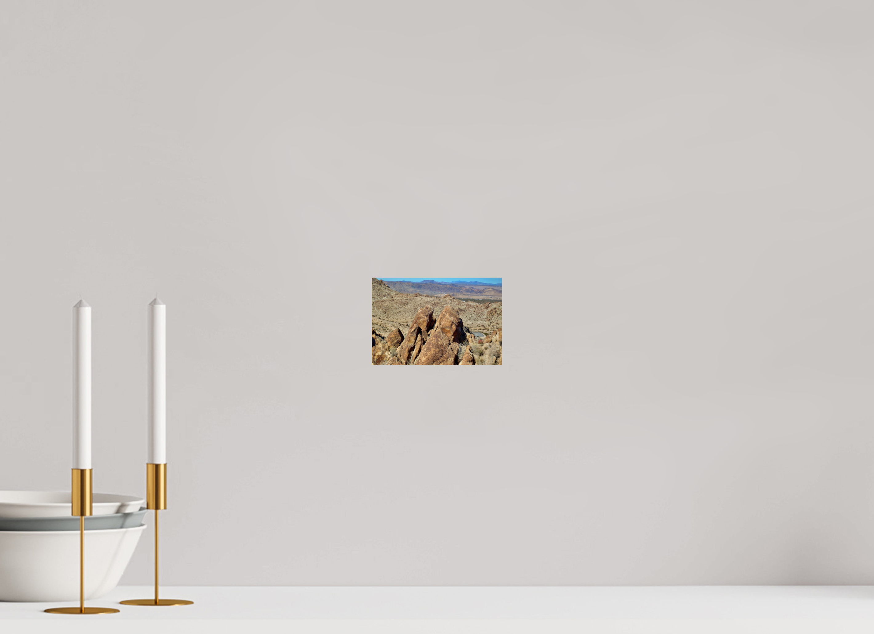 6 x 4″, Glossy Print without border Rock Formation Josha National Park