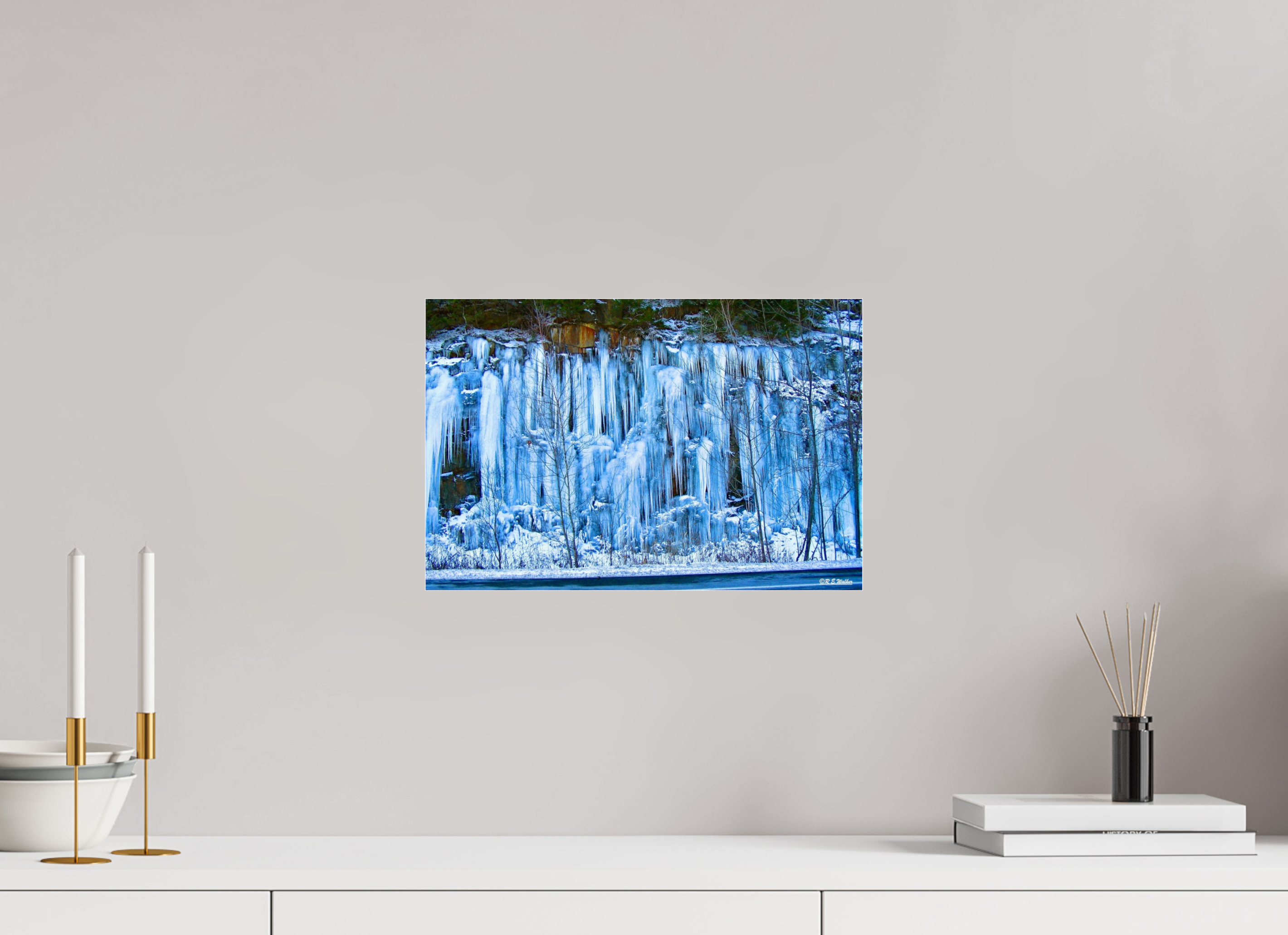 15 x 10″, acrylic-noframe-glossy Ice Wall