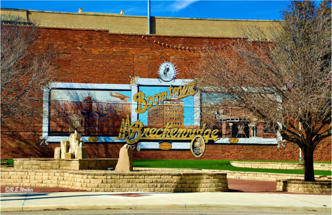 Main image Breckenridge, TX Downtown Entry Mural