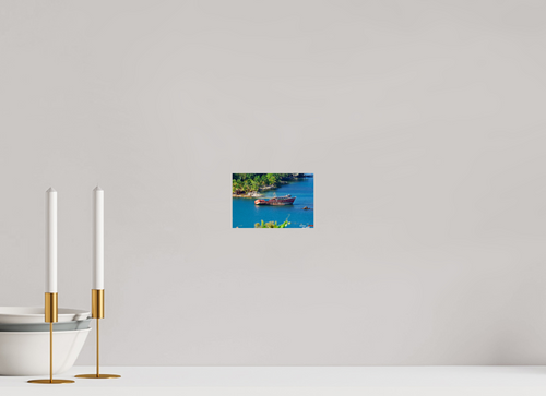 6 x 4″, Glossy Print without border Wreckage in Roatan Honduras