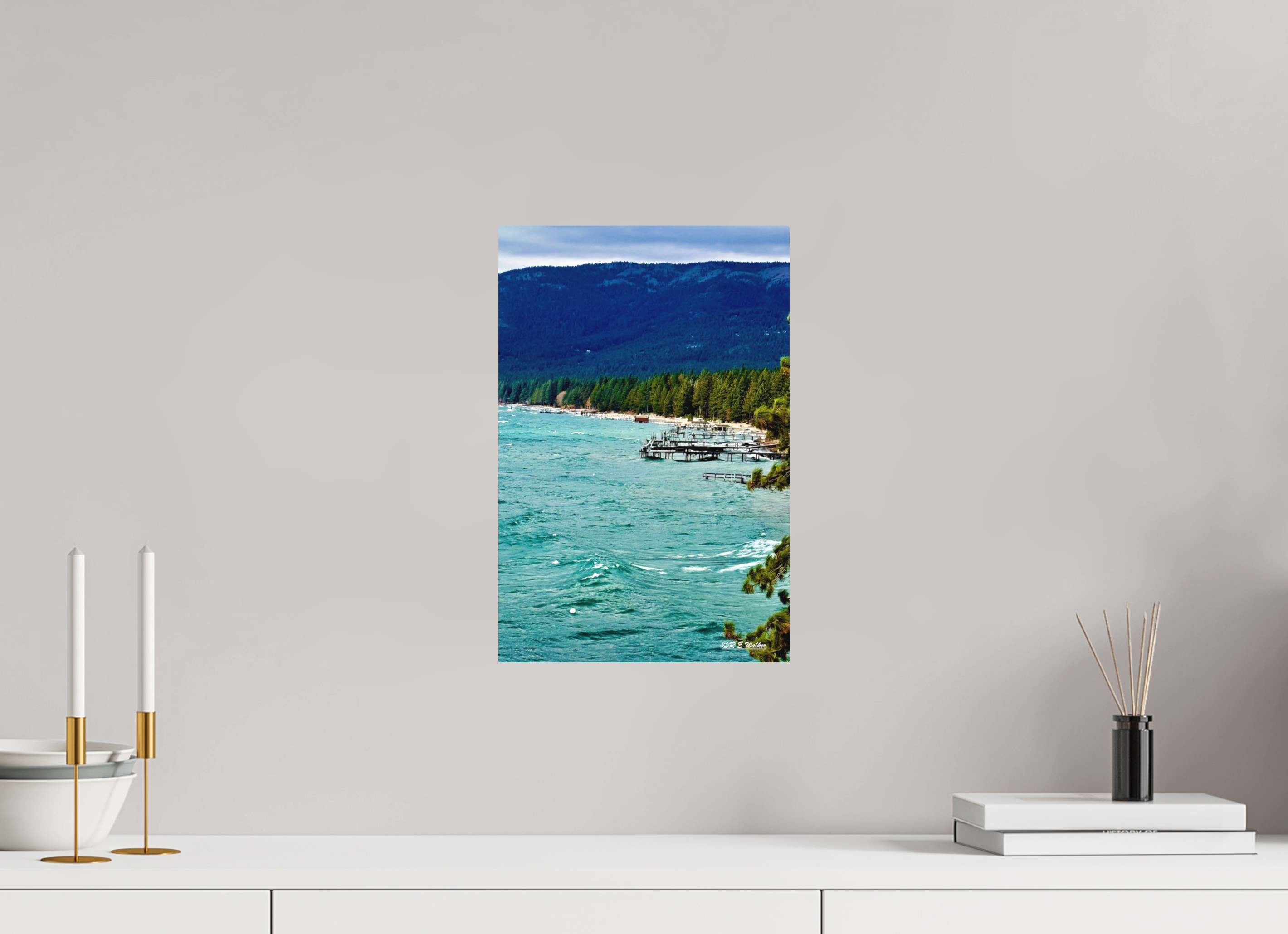 10 x 15″, Aluminum Docks at Incline Village