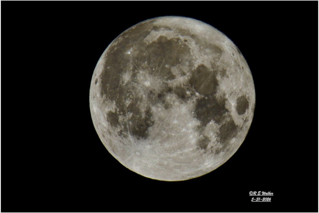 Main image Moon on Black Background