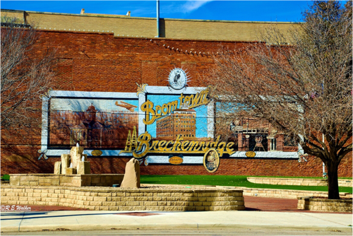 Main image Breckenridge, TX Downtown Entry Mural