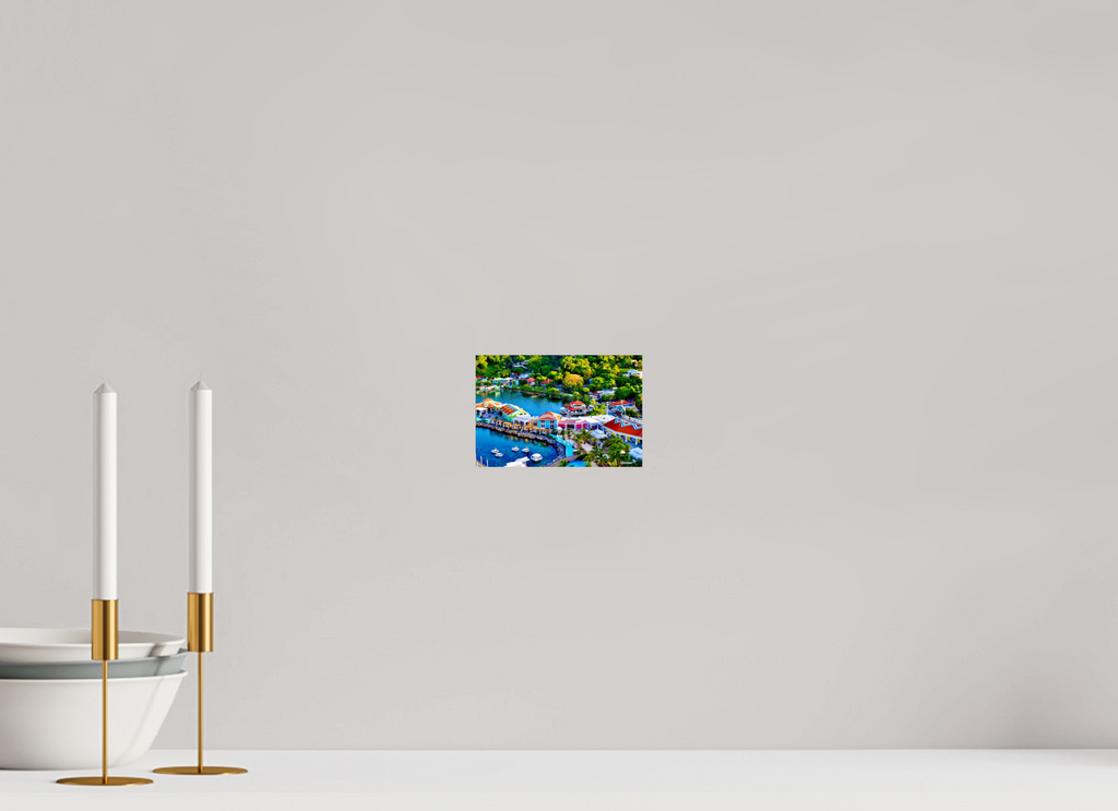 6 x 4″, Glossy Print without border Roatan Port