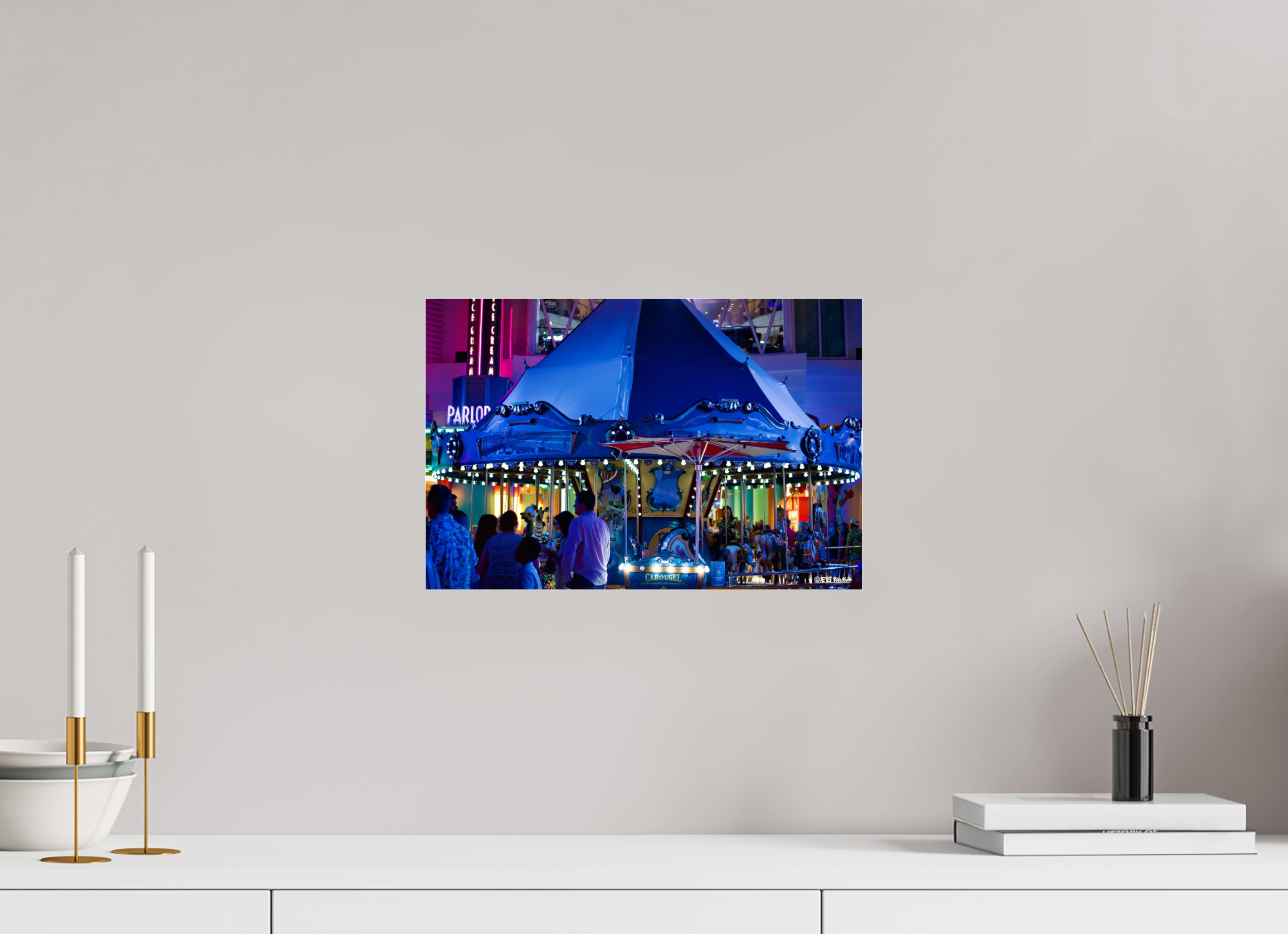 15 x 10″, acrylic-noframe-glossy Ship Carousel
