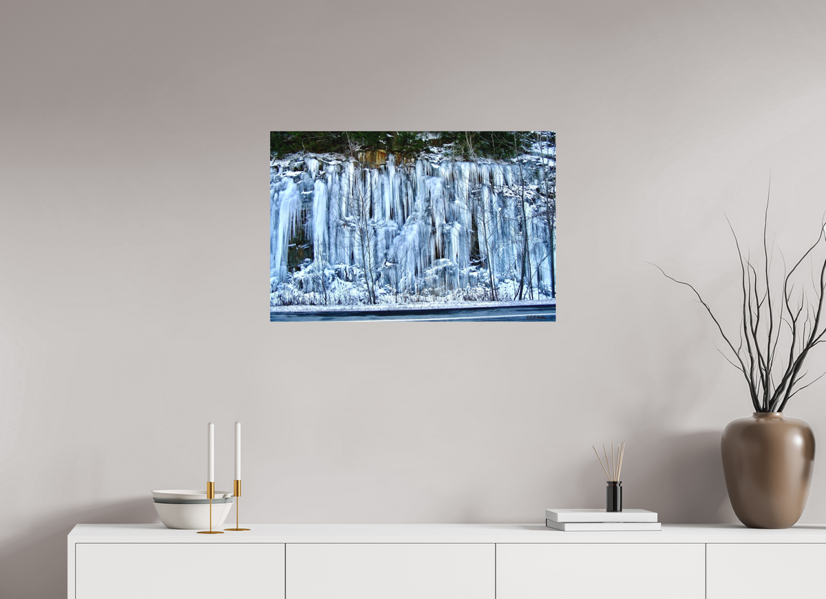 30 x 20″, Aluminum Ice Wall Vermont