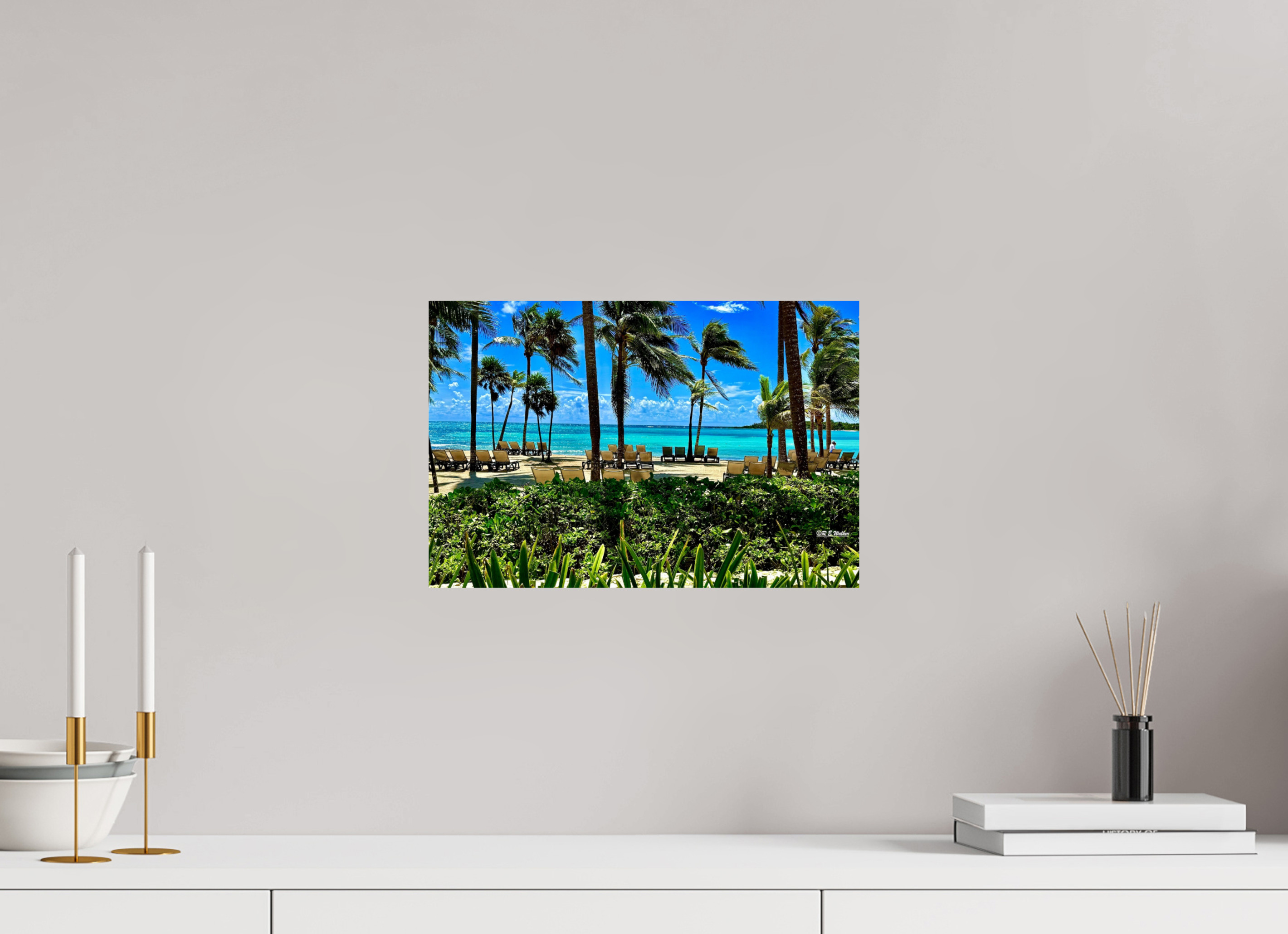 15 x 10″, Glossy Print without border Barcelo View in Riviera Maya MX
