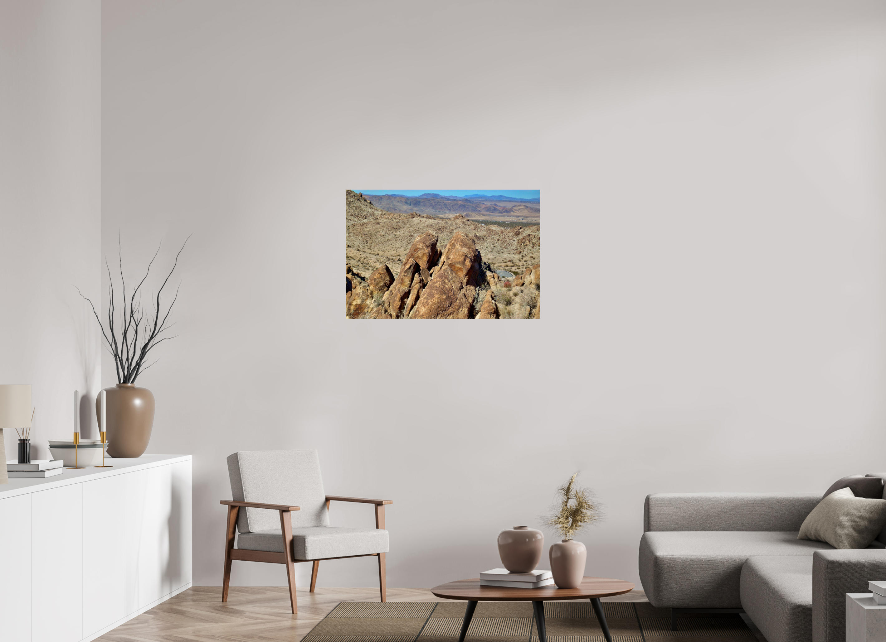 36 x 24″, Glossy Print without border Rock Formation Josha National Park