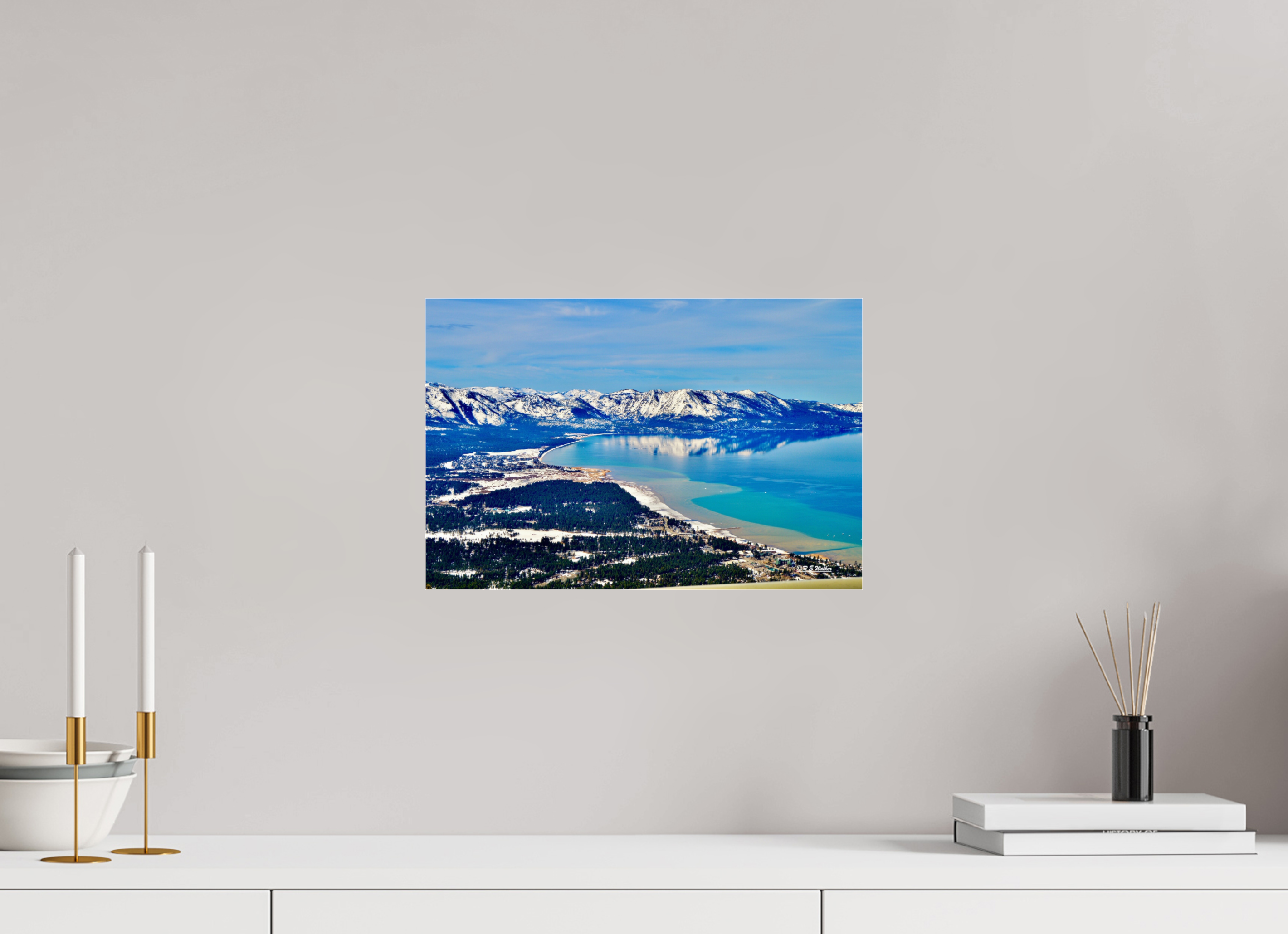 15 x 10″, acrylic-noframe-glossy Lake Tahoe